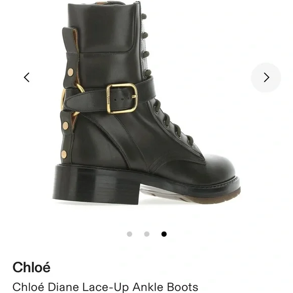 Chloe Shoes Chloe Diane Combat Boots Poshmark